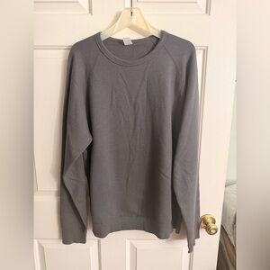 Save Khaki Men's Gray Heather Crew Sweater